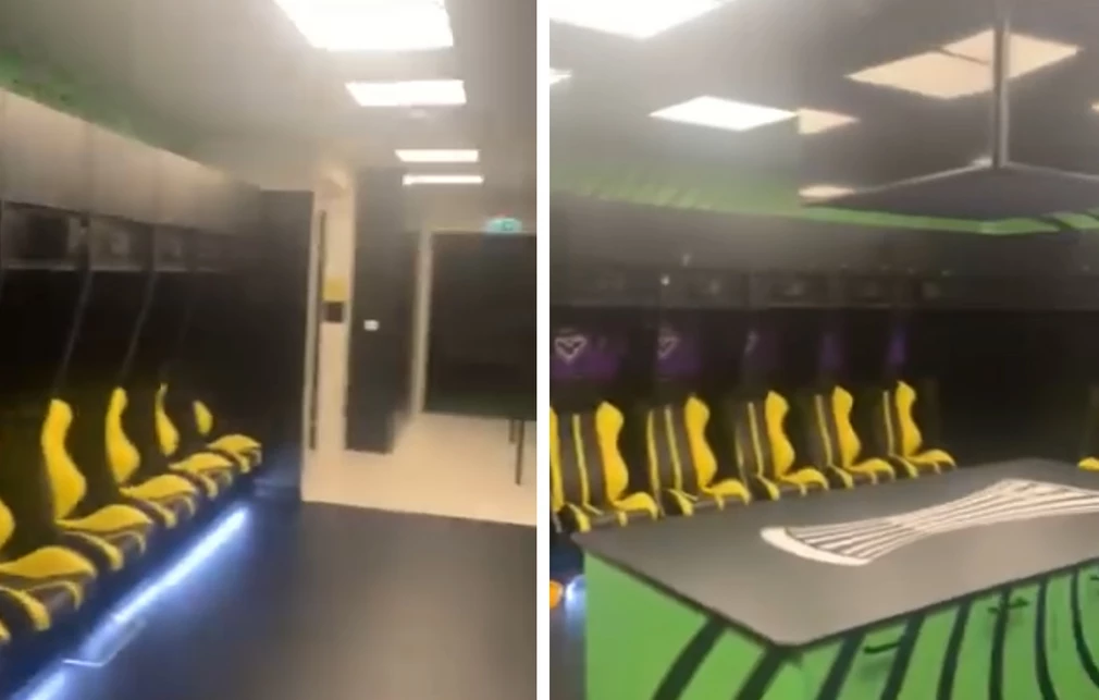 Η Φιορεντίνα στην Αθήνα εντός της ημέρας – Τα αποδυτήριά της στην OPAP Arena (Video)