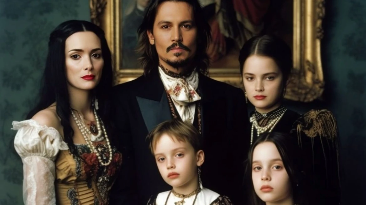 Tεχνητή νοημοσύνη δείχνει πώς θα ήταν τα παιδιά διάσημων ζευγαριών αν δεν είχαν χωρίσει (ΦΩΤΟ)