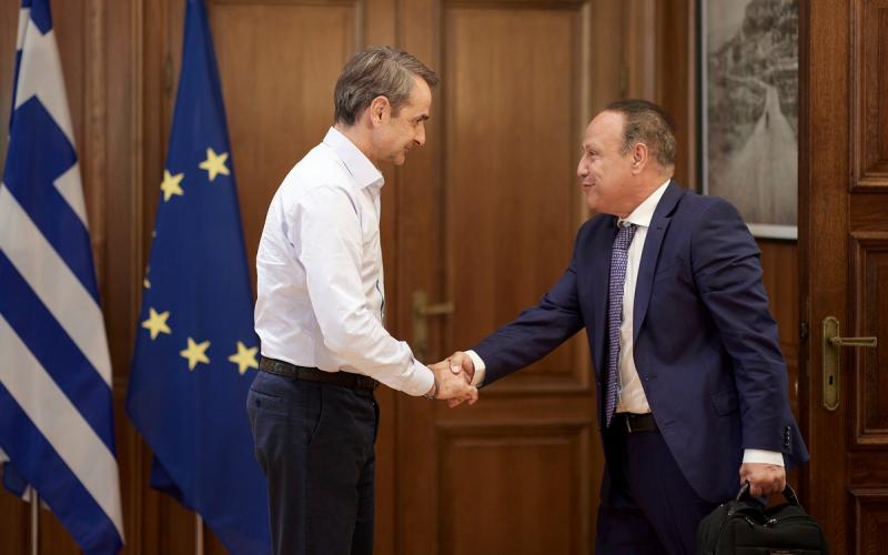 Στον Στέλιο Αγγελούδη πηγαίνει την Δευτέρα ο Κυριάκος Μητσοτάκης