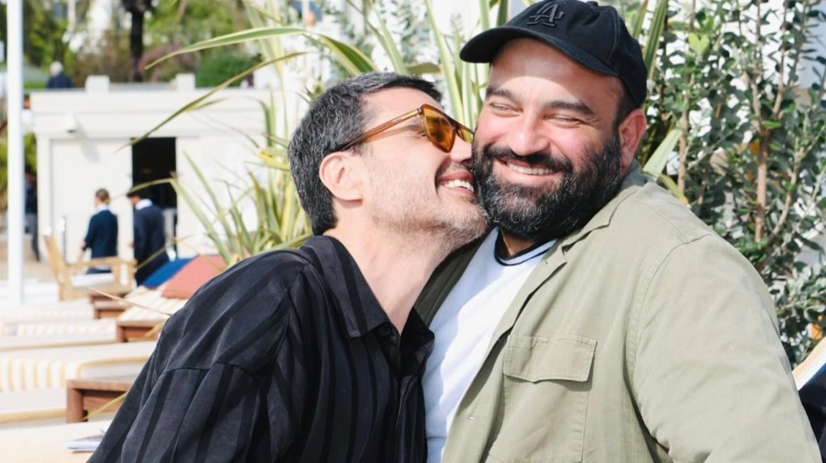 Παντελής Τουτουντζής: Με τον σύντροφό του στις Κάννες (ΦΩΤΟ)