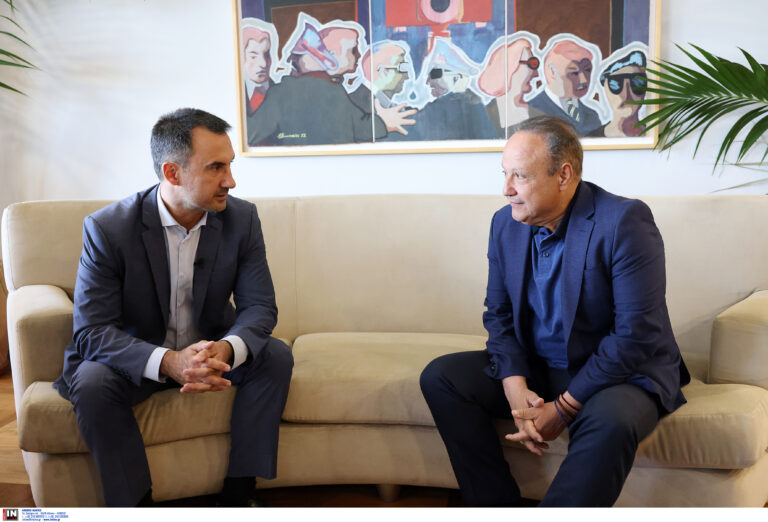 Θεσσαλονίκη: Η Νέα Αριστερά θα στηρίξει τις πρωτοβουλίες για το καλό της πόλης δήλωσε ο Αλ. Χαρίτσης στη συνάντηση με τον Στ. Αγγελούδη