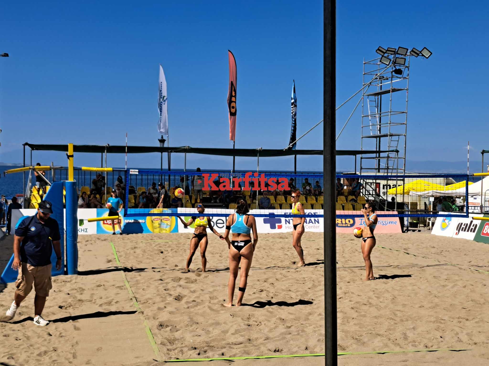 Θεσσαλονίκη: «Άσος» στην Πλατεία Αριστοτέλους από το τουρνουά Beach Volley (ΦΩΤΟ+Video)