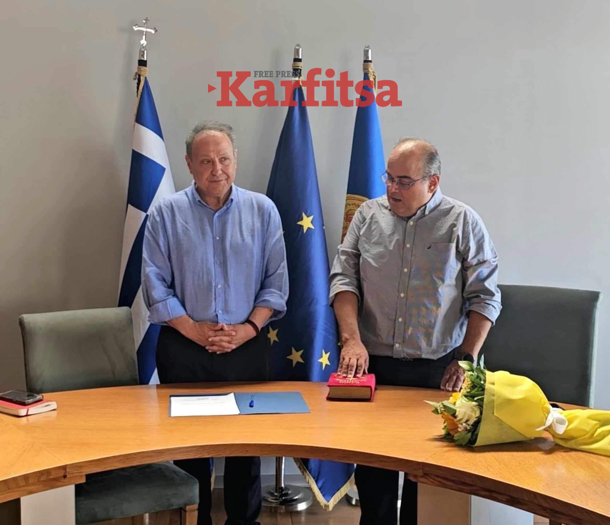 Δ. Θεσσαλονίκης: Oρκίστηκε δημοτικός σύμβουλος ο Στέλιος Τσούλιας (ΦΩΤΟ)