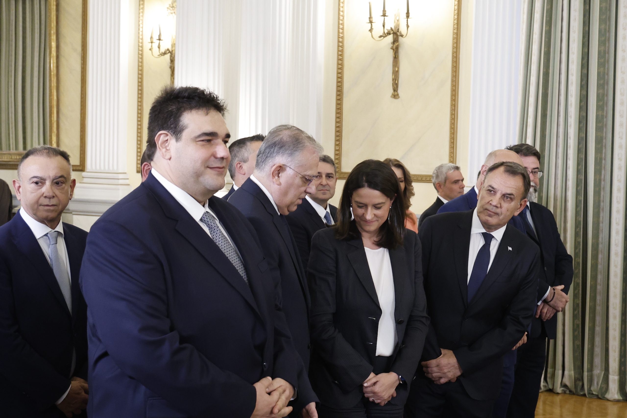 Η τελετή ορκωμοσίας των νέων υπουργών και υφυπουργών