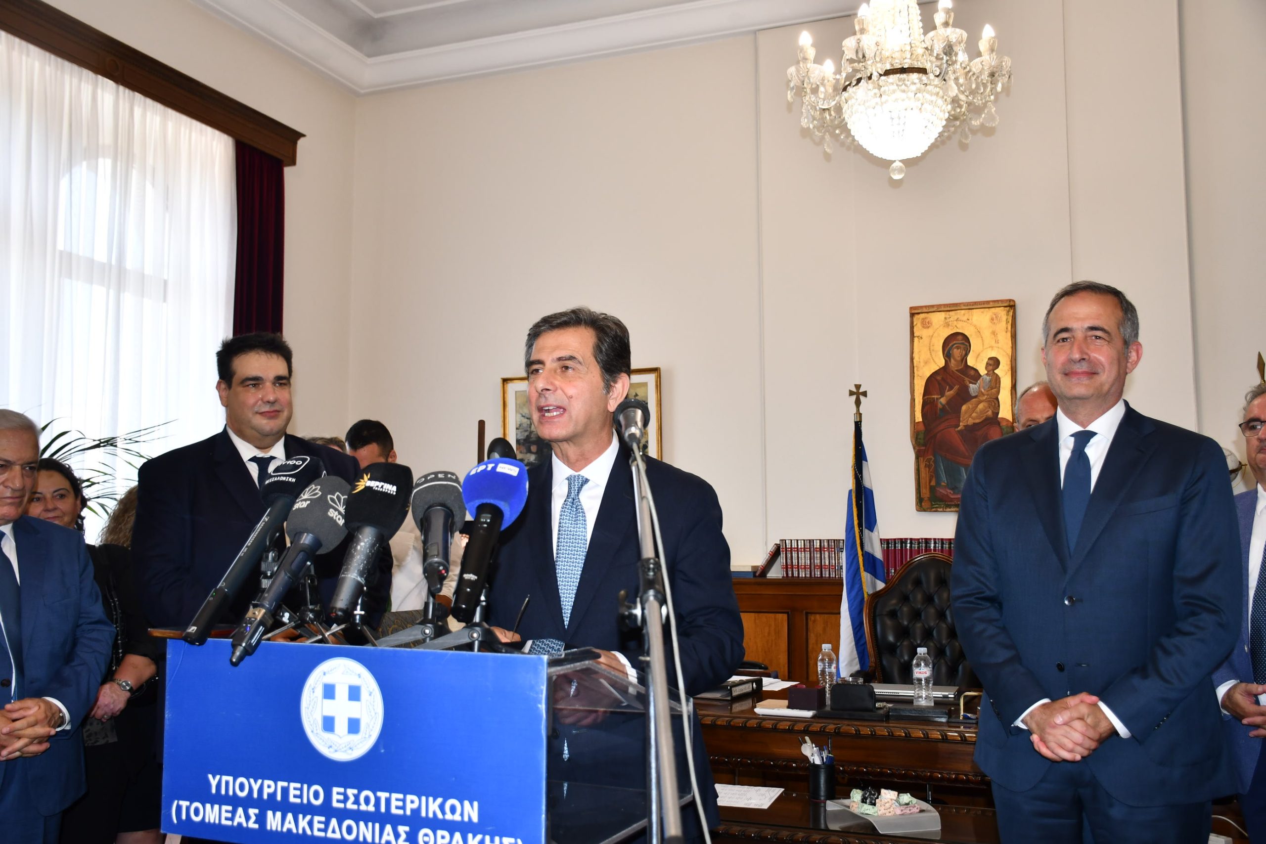 Οι συναντήσεις του νέου ΥΜΑΘ Κώστα Γκιουλέκα 