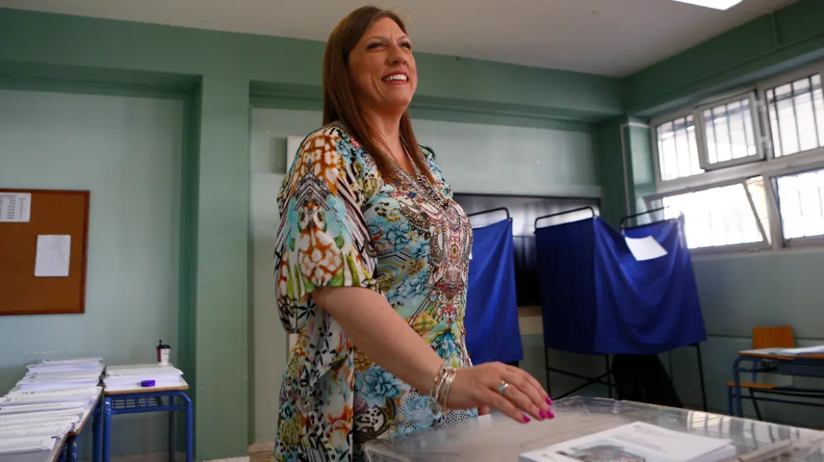 Ευρωεκλογές 2024: Ψήφισε η Ζωή Κωνσταντοπούλου (Video)