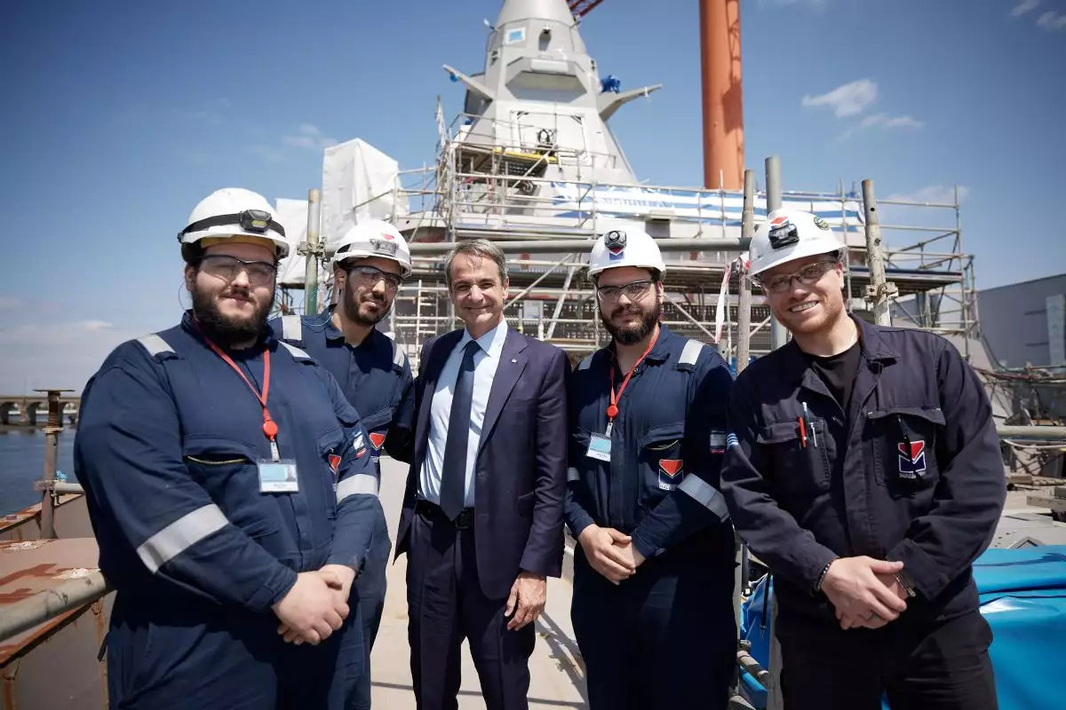 Κυριάκος Μητσοτάκης για φρεγάτες Belh@rra: Θα είναι τα πιο σύγχρονα πλοία στη Μεσόγειο (ΦΩΤΟ+Video)