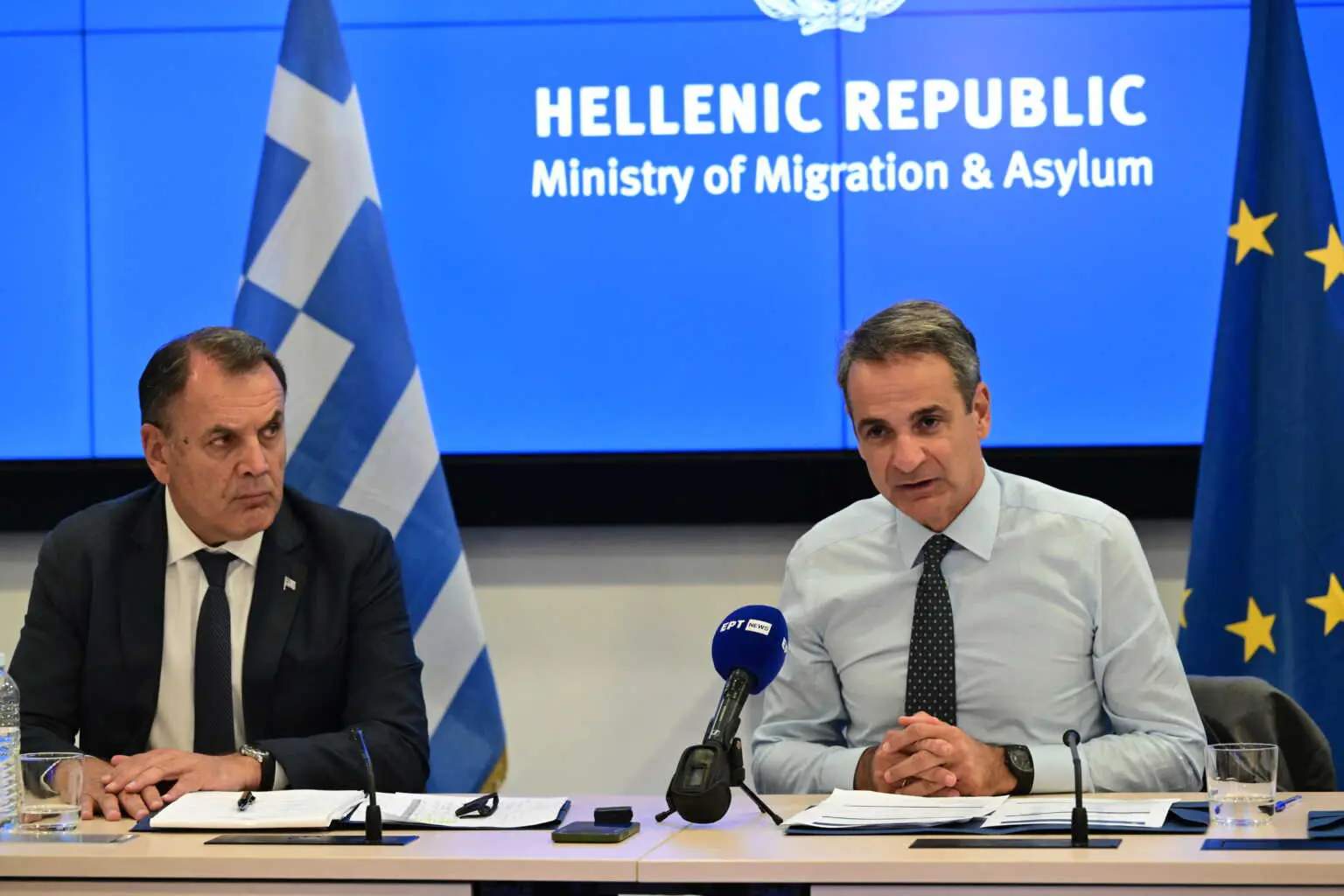 K. Μητσοτάκης: Στο μεταναστευτικό έχουμε πολλή δουλειά, αλλά έχει μπει το νερό στο αυλάκι
