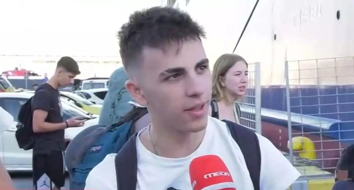 Νεαρός ταξιδιώτης «πάγωσε» τους παρουσιαστές: «Δεν θέλω να το δει η κοπέλα μου, σιγά μη βλέπει MEGA» (Video)