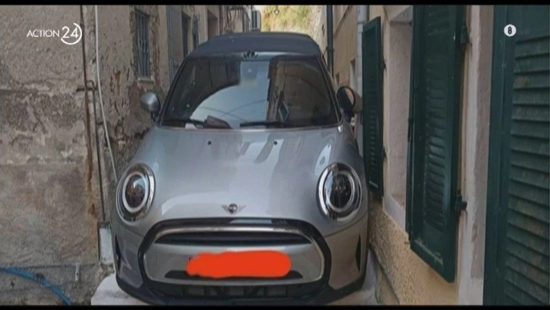 Απίστευτος οδηγός… σφήνωσε σε καντούνι της Κέρκυρας (Video)