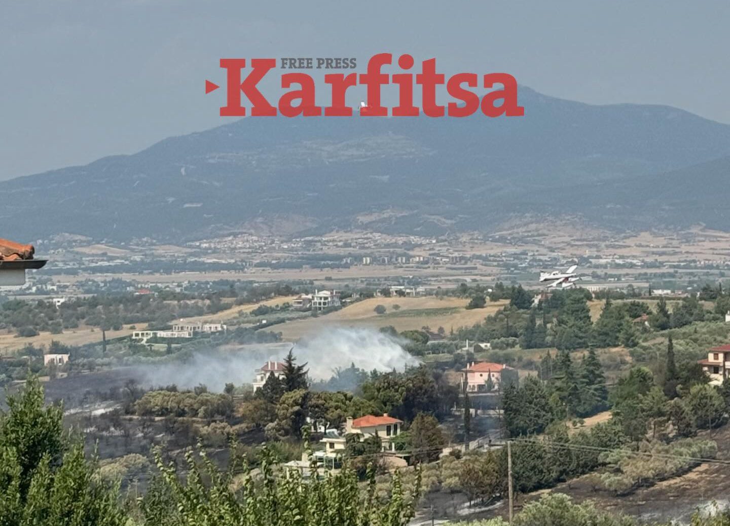 ΤΩΡΑ – Θεσσαλονίκη: Φωτιά στον Τρίλοφο – Εκκενώνονται σπίτια (ΦΩΤΟ+Video)