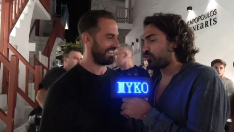 Ρώτησαν τον Α. Σοϊλέδη για τον Γ. Λιάγκα και εκείνος απάντησε με … «γαλλικά» (Video)