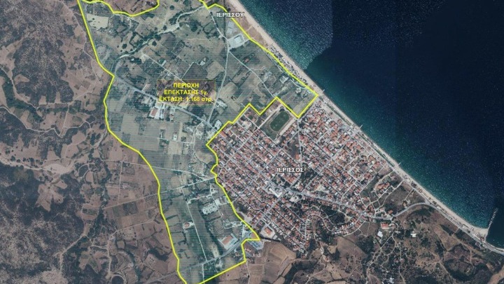 Χαλκιδική: Ξεκινά άμεσα η εκπόνηση μελέτης για την επέκταση της Ιερισσού