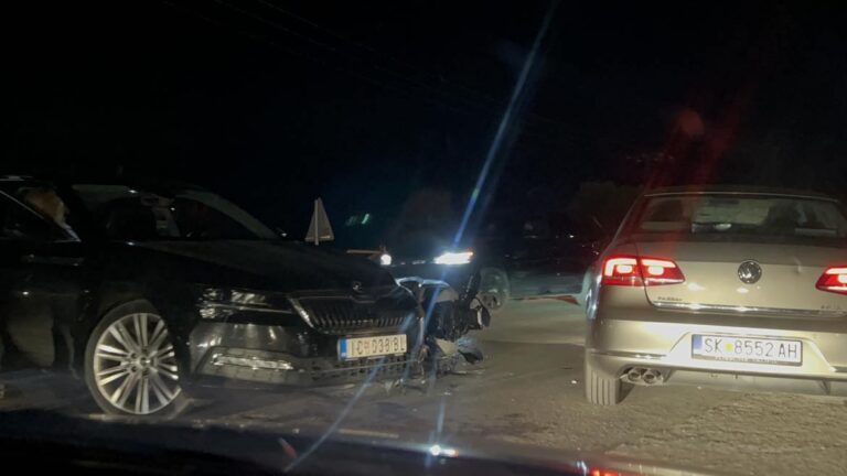 Χαλκιδική: Σοβαρό τροχαίο ατύχημα στην είσοδο της Χανιώτης (ΦΩΤΟ)