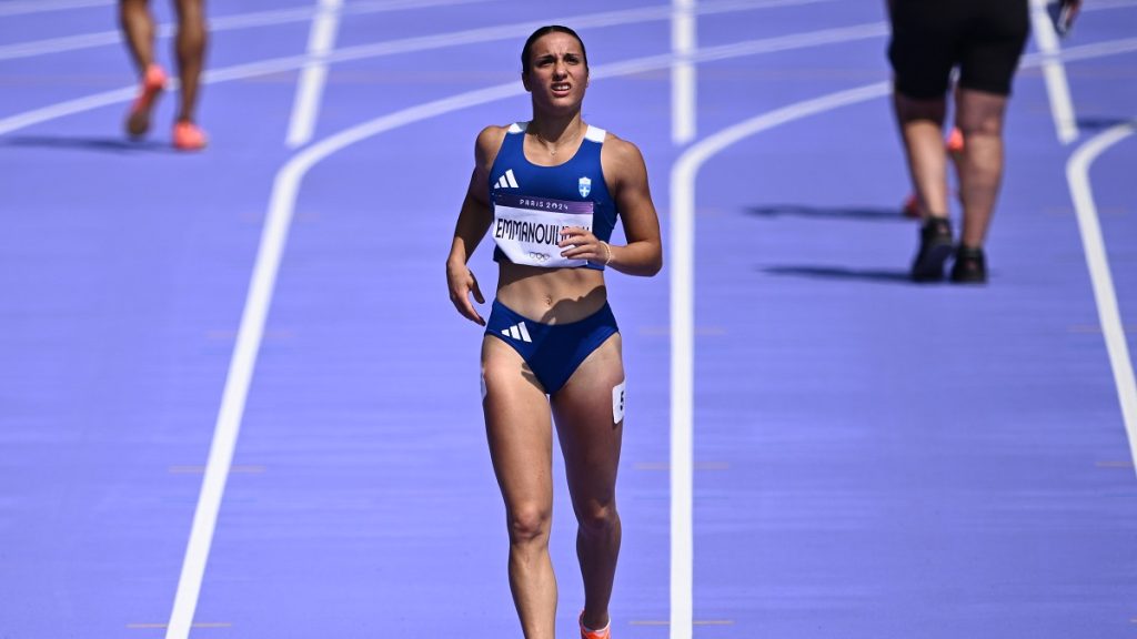 Ολυμπιακοί Αγώνες 2024: Εκτός συνέχειας στα 100μ. η Πολυνίκη Εμμανουηλίδου (video)