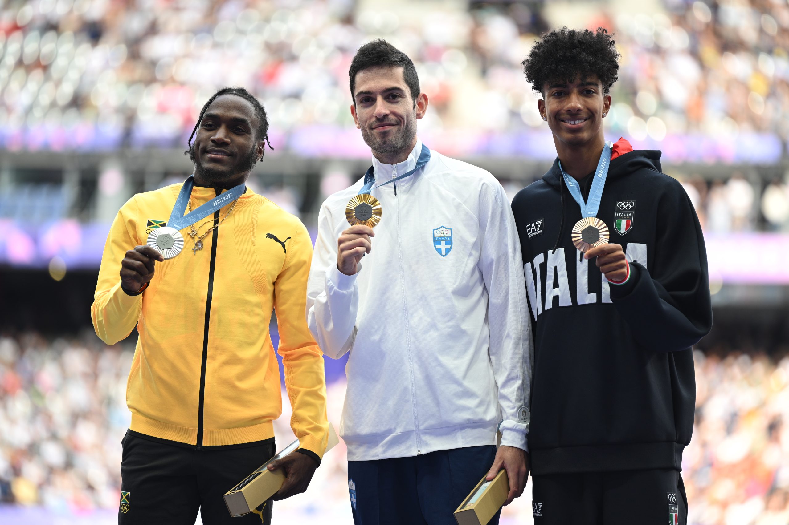 Ολυμπιακοί Αγώνες 2024: Η απονομή του «χρυσού» Μίλτου Τεντόγλου (ΦΩΤΟ + Video)