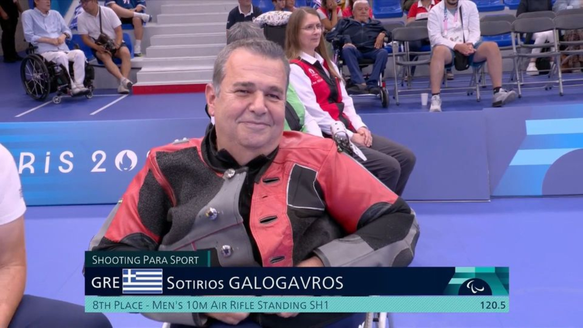 Παραολυμπιακοί Αγώνες 2024: Έγραψε ιστορία ο Σωτήρης Γαλόγαυρος στην σκοποβολή