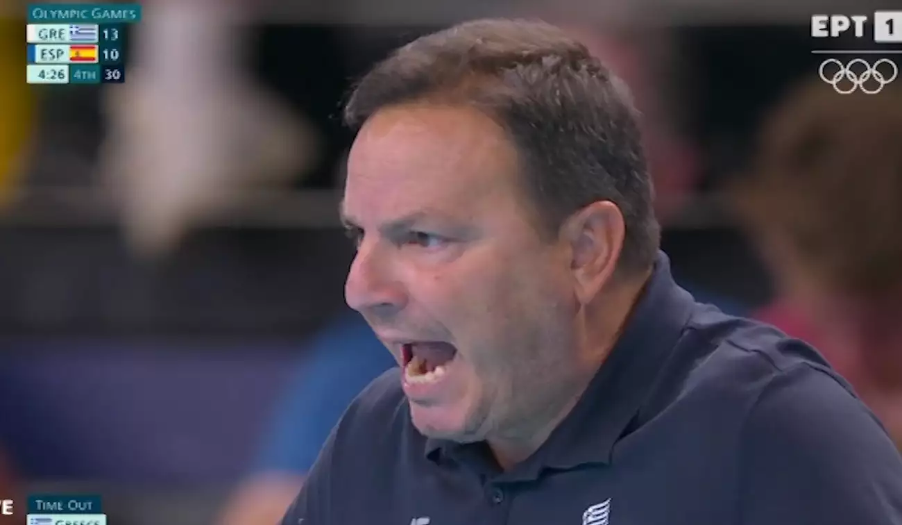 Ολυμπιακοί Αγώνες: Έξαλλος ο προπονητής της Εθνικής πόλο - «Τι δεν καταλαβαίνετε; Γ…ώ το σπίτι μου» (Video)