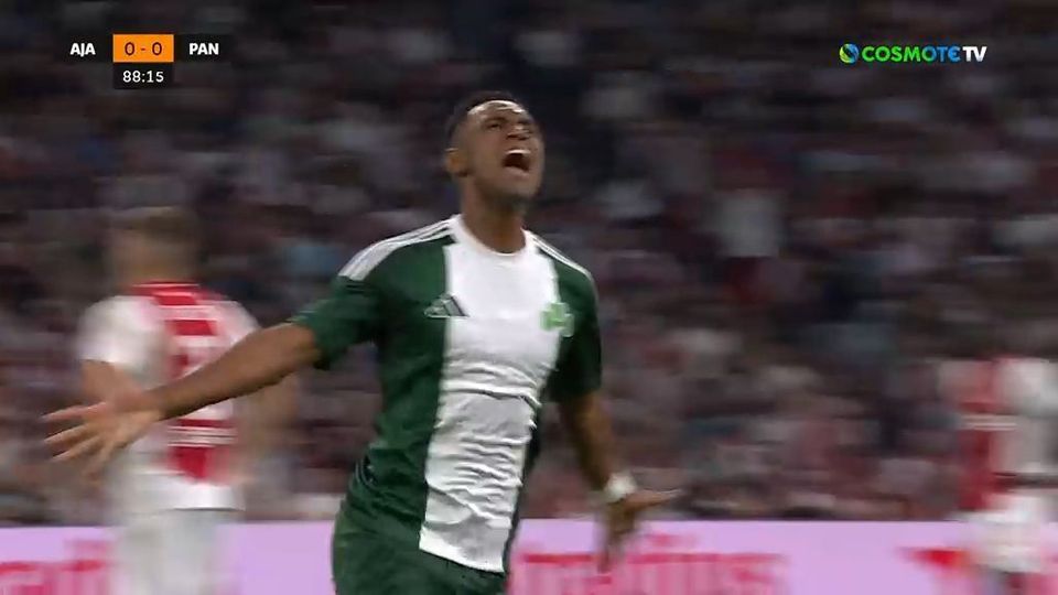 Η γκολάρα του Τετέ που πάγωσε το Άμστερνταμ και έστειλε στην παράταση τον Παναθηναϊκό