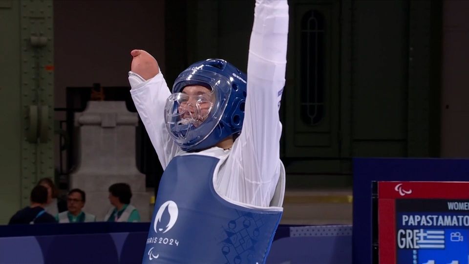 Παραολυμπιακοί αγώνες 2024: Η Ελένη Παπασταματοπούλου προκρίθηκε στον τελικό του χάλκινου μεταλλίου (Video)