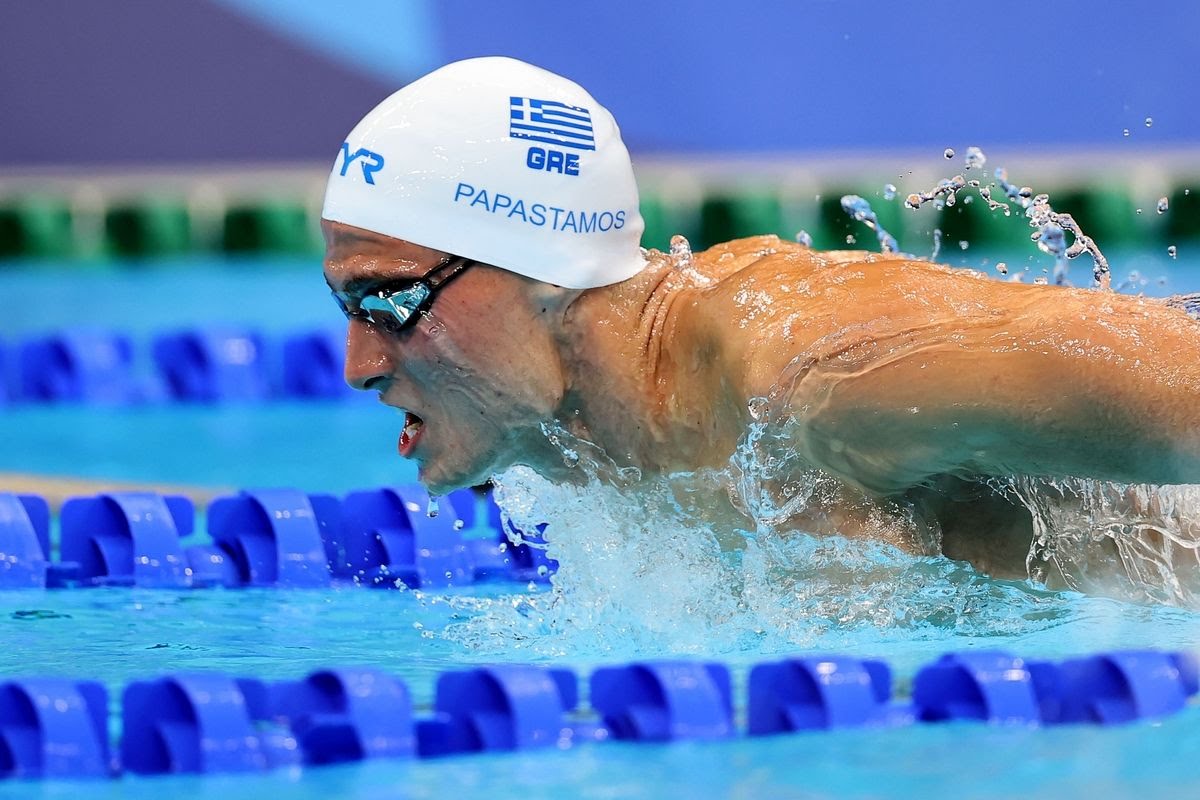 Ολυμπιακοί Αγώνες: Ο Παπαστάμος 16ος στα 200μ. μικτή ατομική