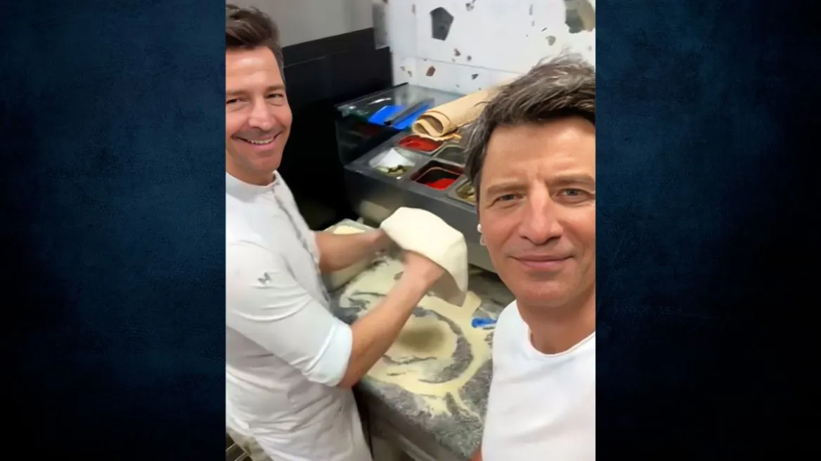 Σάκης Ρουβάς: Το σπάνιο βίντεο με τον αδερφό του, Απόστολο στο TikTok (Video)