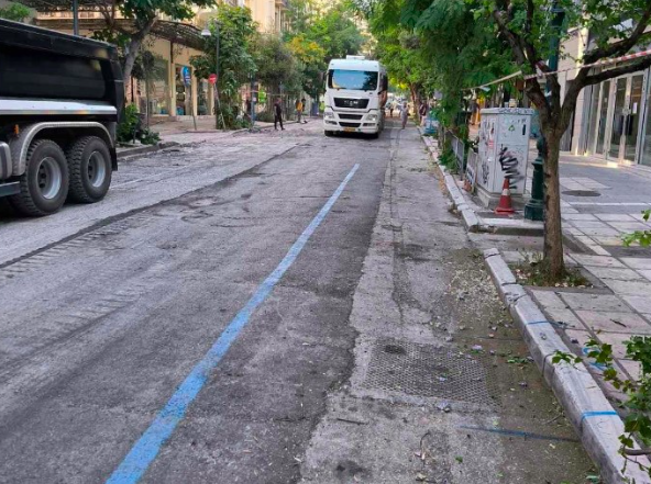 Θεσσαλονίκη: Ολοκληρώθηκαν οι εργασίες ασφαλτόστρωσης στην Ίωνος Δραγούμη (ΦΩΤΟ+Video)