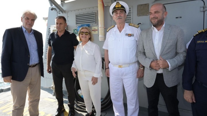 Θεσσαλονίκη: Επιθεώρηση Πλωτού Περιπολικού του Λιμενικού Σώματος