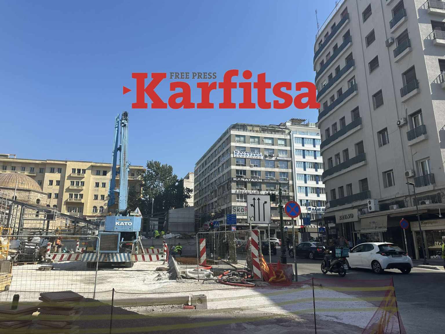 Θεσσαλονίκη: Με εντατικούς ρυθμούς προχωράει ο σταθμός Βενιζέλου – Διαμορφώνεται η πλατεία Καπνεργάτη (ΦΩΤΟ+Video)