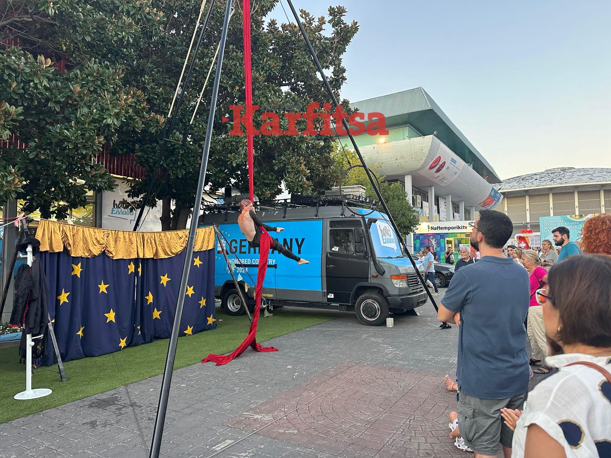 88η ΔΕΘ: To μαγικό show των Γερμανών στην «καρδιά» της έκθεσης (ΦΩΤΟ+Video)