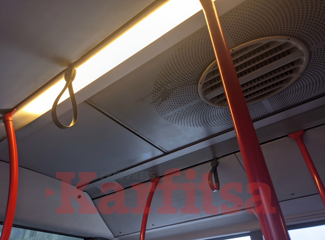 Θεσσαλονίκη: Πρωτοβρόχια σε… λεωφορείο του ΟΑΣΘ (ΦΩΤΟ)