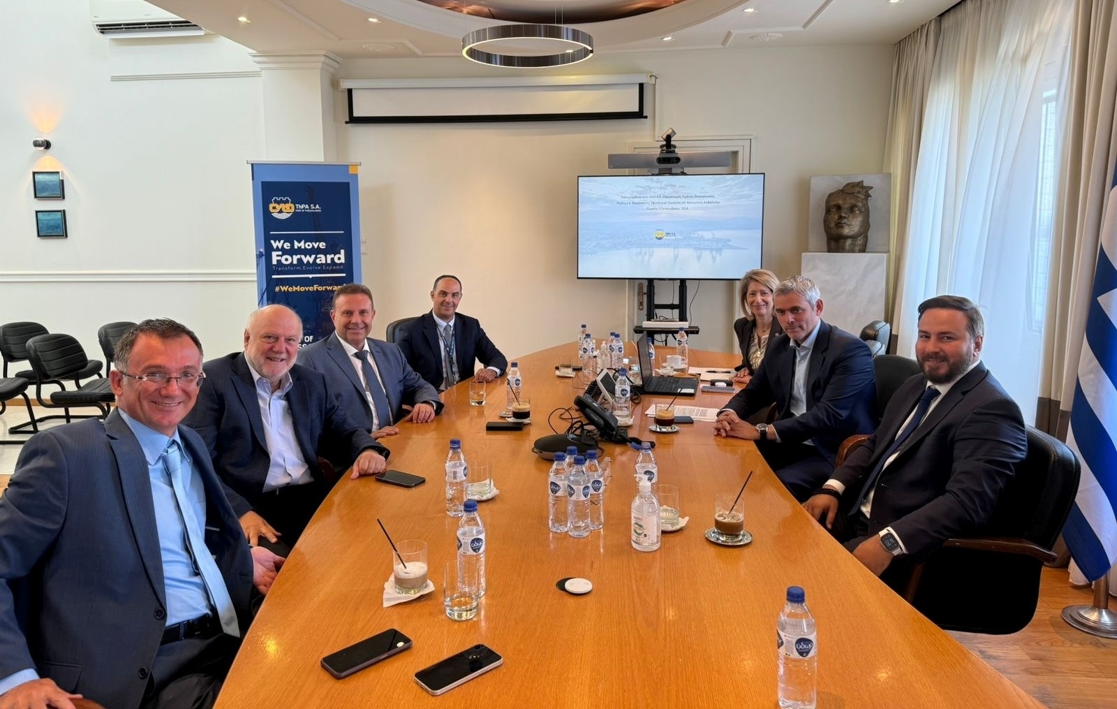 ΟΛΘ Α.Ε.: Επίσκεψη του Υφυπουργού Εργασίας και Κοινωνικής Ασφάλισης Κώστα Καραγκούνη