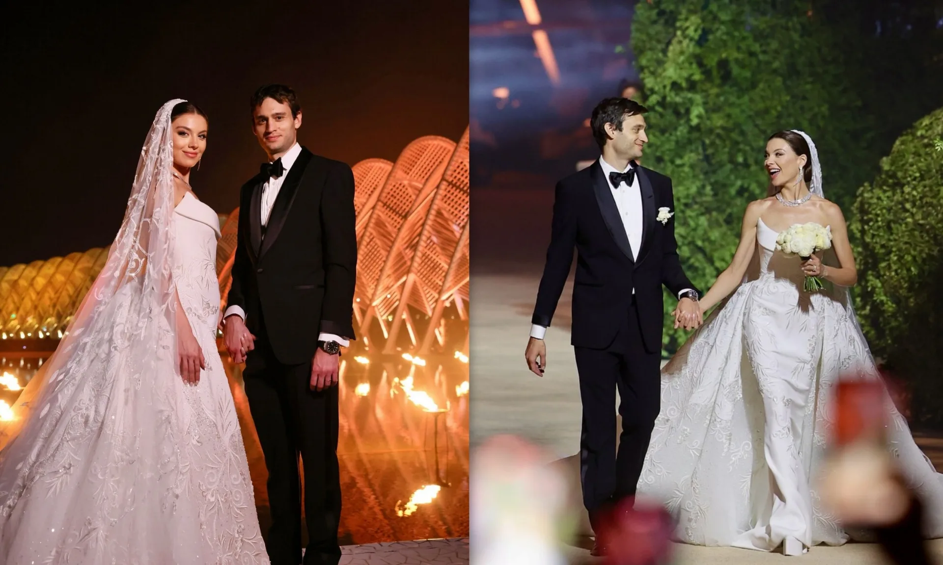 Ο απίστευτης χλιδής γάμος της Μις Λίβανος & η δεξίωση κάτω από την αψίδα Καλατράβα στο ΟΑΚΑ!