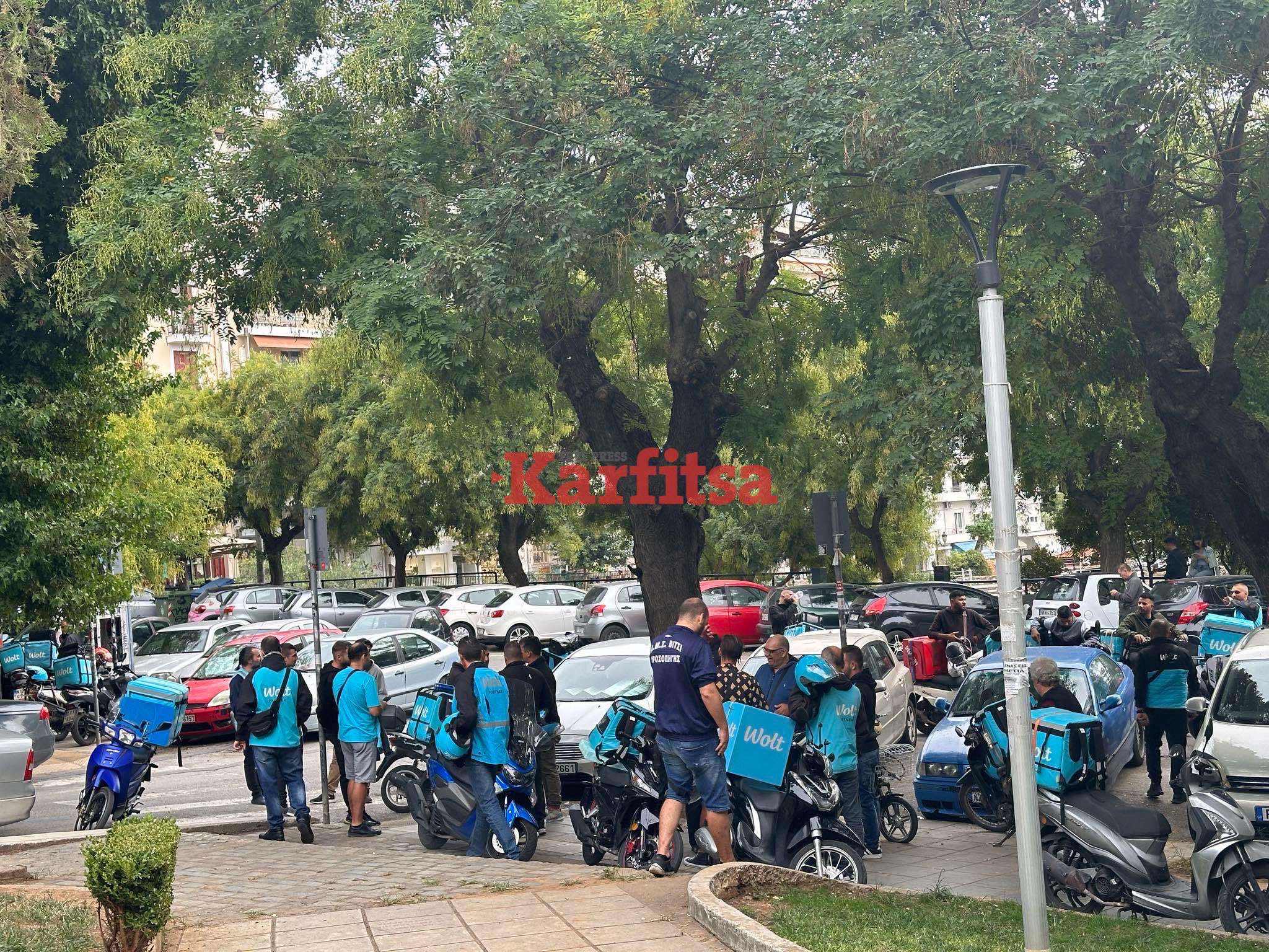 Θεσσαλονίκη: Αυξήσεις μισθών ζητούν οι διανομείς της Wolt - «Είμαστε άνθρωποι, όχι αριθμοί» (ΦΩΤΟ+Video)
