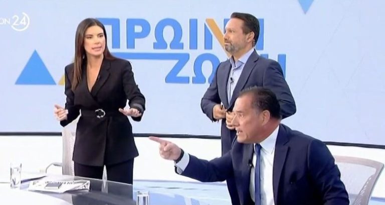Αδ. Γεωργιάδης: Έξαλλος on air, φώναζε στον Νίκο Παππά που ήταν πίσω από τις κάμερες – «Φασίστας ο Πολάκης» (Video)