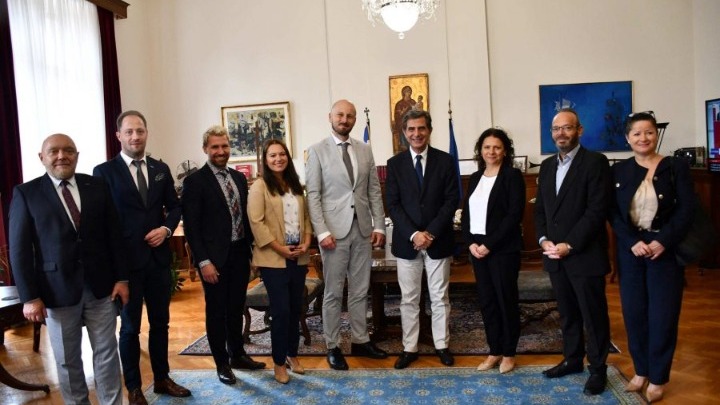 Θεσσαλονίκη: Συναντήσεις Κ. Γκιουλέκα με τους πρέσβεις του Ηνωμένου Βασιλείου, Ολλανδίας, Ισραήλ, Ιταλίας και Πολωνίας