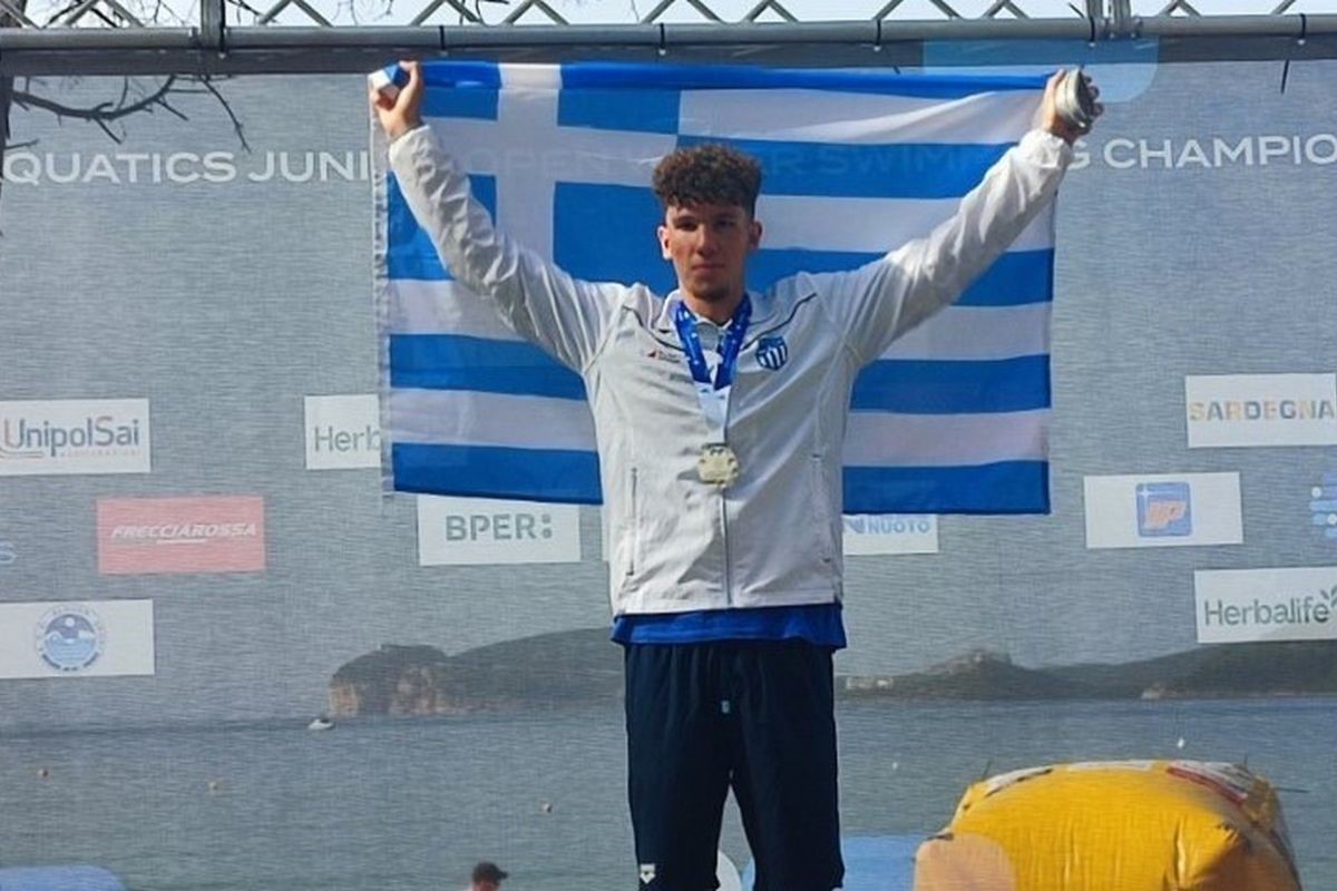 Κολύμβηση: Ο Κακουλάκης κατέκτησε το ασημένιο μετάλλιο στα 3 χιλιόμετρα Knockout Sprint