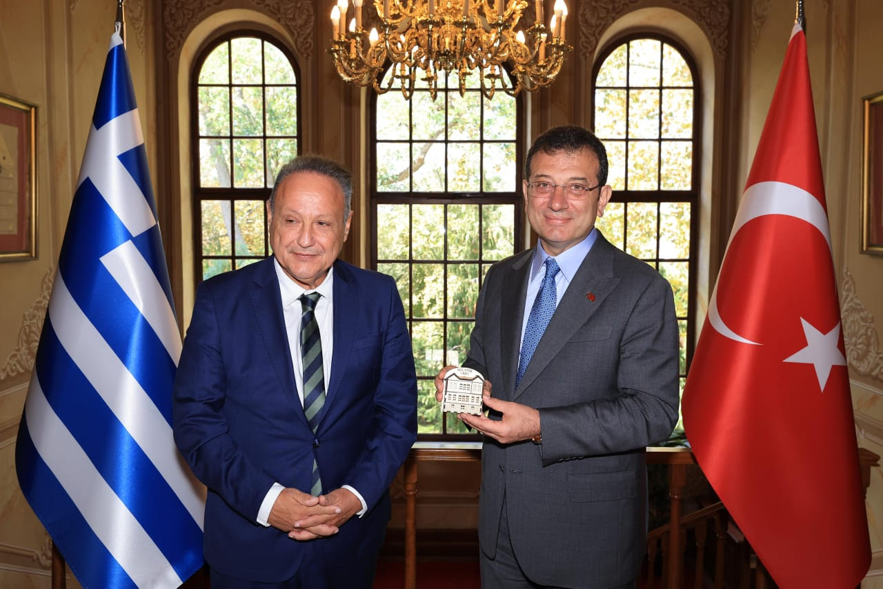 Συνάντηση Στ. Αγγελούδη – Ιμάμογλου στην Κωνσταντινούπολη: «Λέξεις – κλειδιά ο αλληλοσεβασμός και η εμπιστοσύνη»