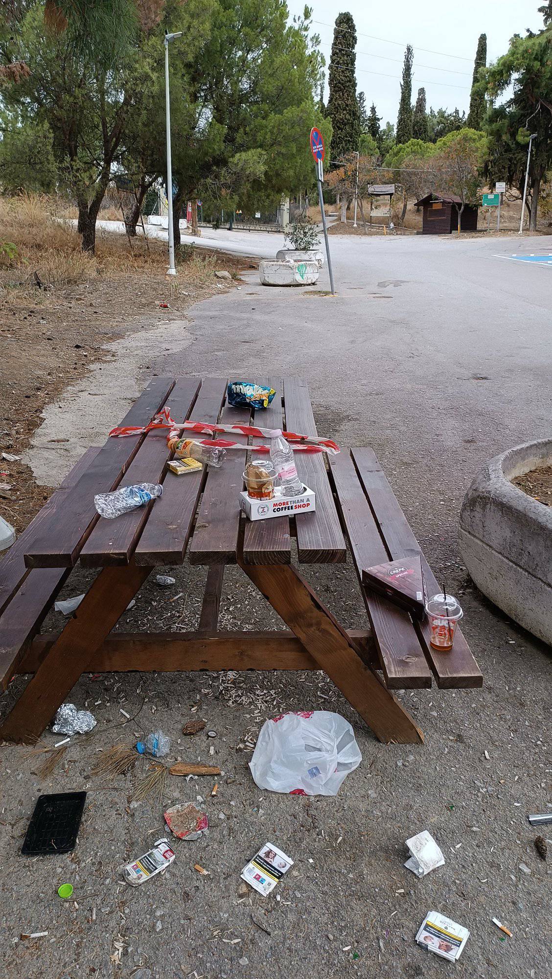 Θεσσαλονίκη: Εικόνες «ντροπής» στο Σέιχ Σου – Γεμάτος απορίμματα ο χώρος