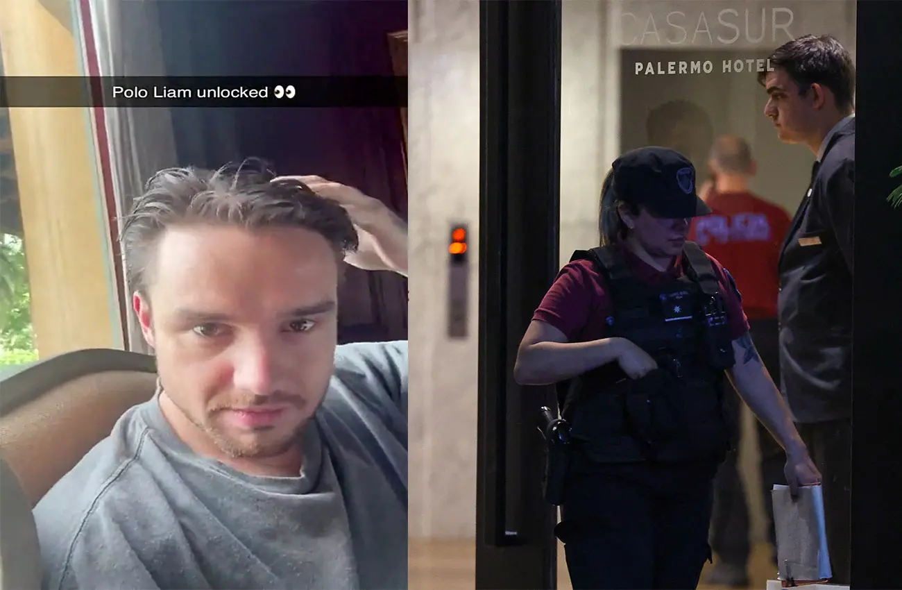 Liam Payne: Εικόνες μέσα από το δωμάτιο του ξενοδοχείου – Σπασμένη τηλεόραση, κεριά, ναρκωτικά (Video)