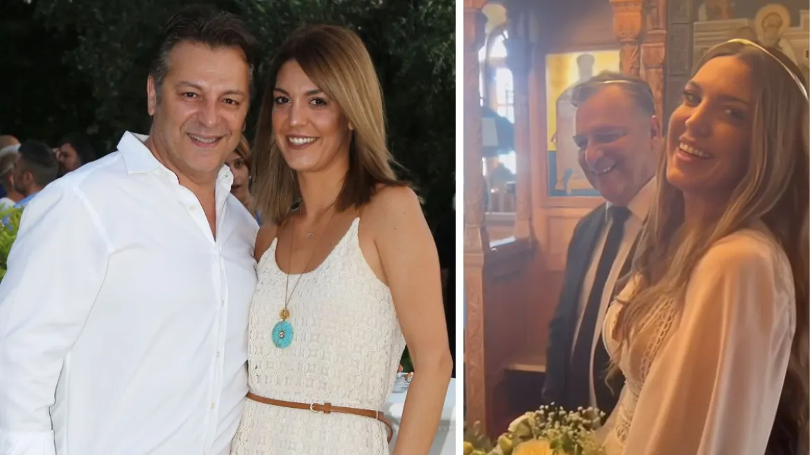 Γιώργος Δασκουλίδης: O γάμος του στην Πάτμο και η βάπτιση της κόρης του