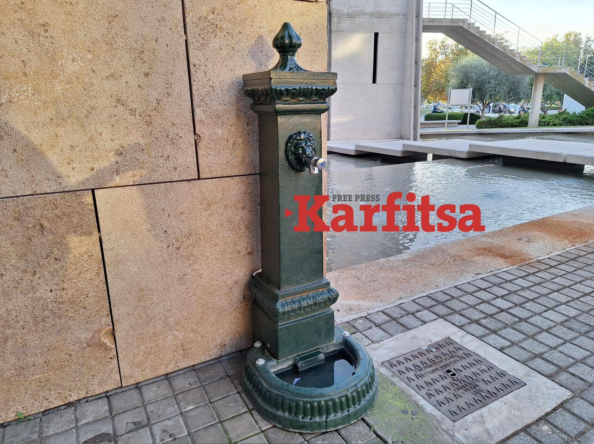 Νέα δημόσια βρύση έξω από το δημαρχείο Θεσσαλονίκης - Μήνυμα οικολογίας και προστασίας του νερού (ΦΩΤΟ+Video)