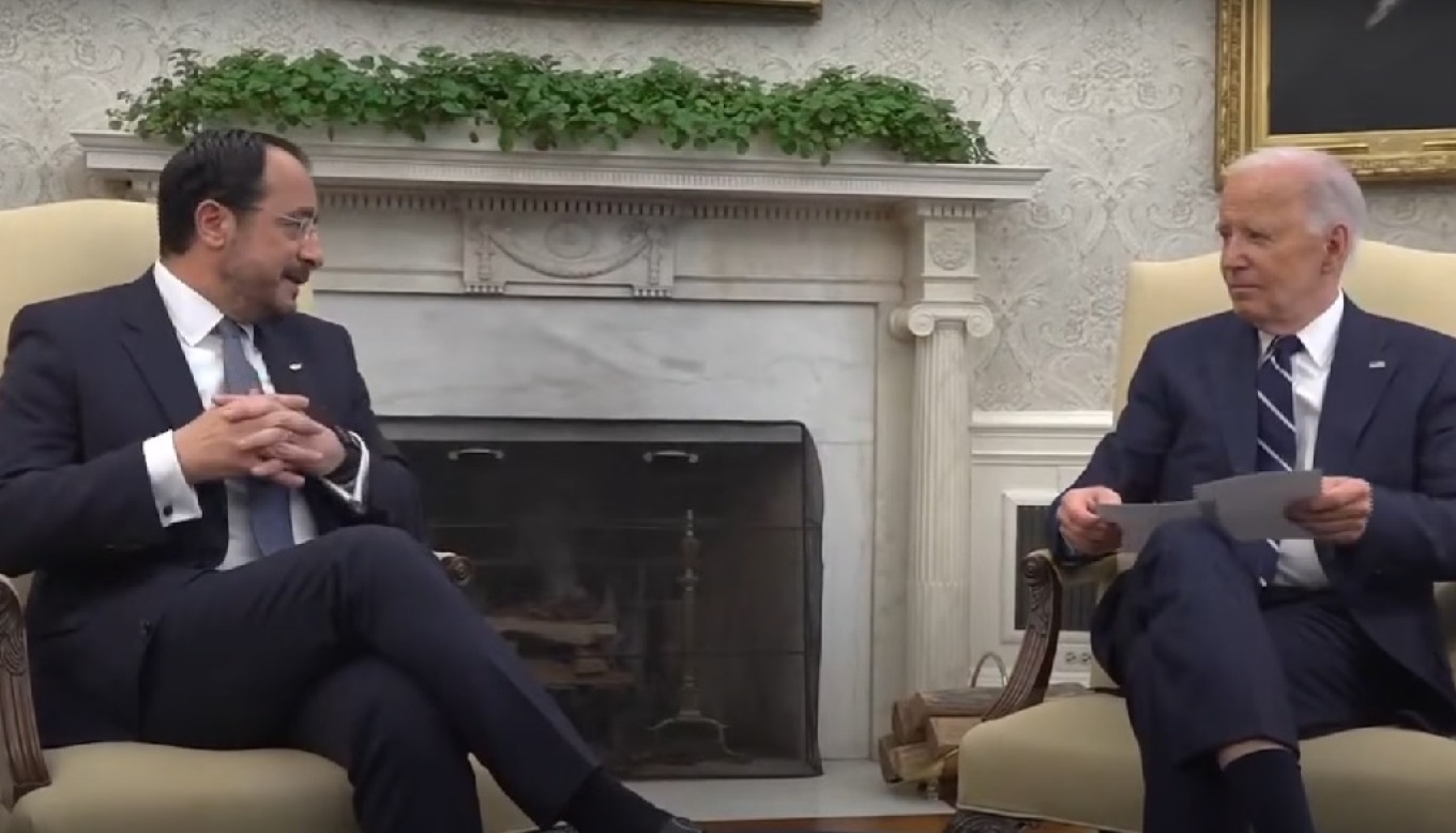 Τζ. Μπάιντεν σε Ν. Χριστοδουλίδη: Οι ΗΠΑ στηρίζουν μια επανενωμένη Κύπρο με διζωνική, δικοινοτική ομοσπονδία