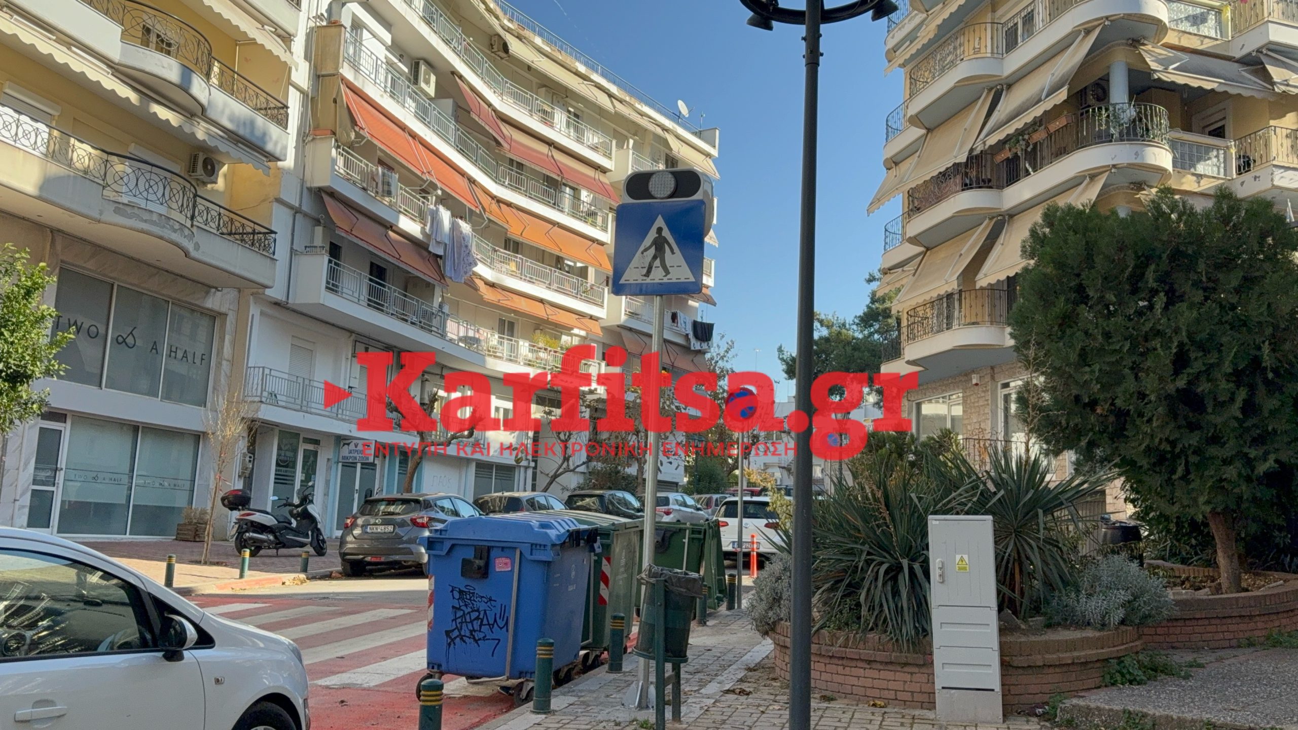 Θεσσαλονίκη: Η πρώτη «έξυπνη» διάβαση πεζών στη Νεάπολη (ΦΩΤΟ+Video)