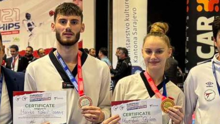 Ταεκβοντό: Πρωταθλήτρια Ευρώπης στις U21 η Στέλλα Μαρεντάκη - «Ασημένιος» ο Μαρέτης