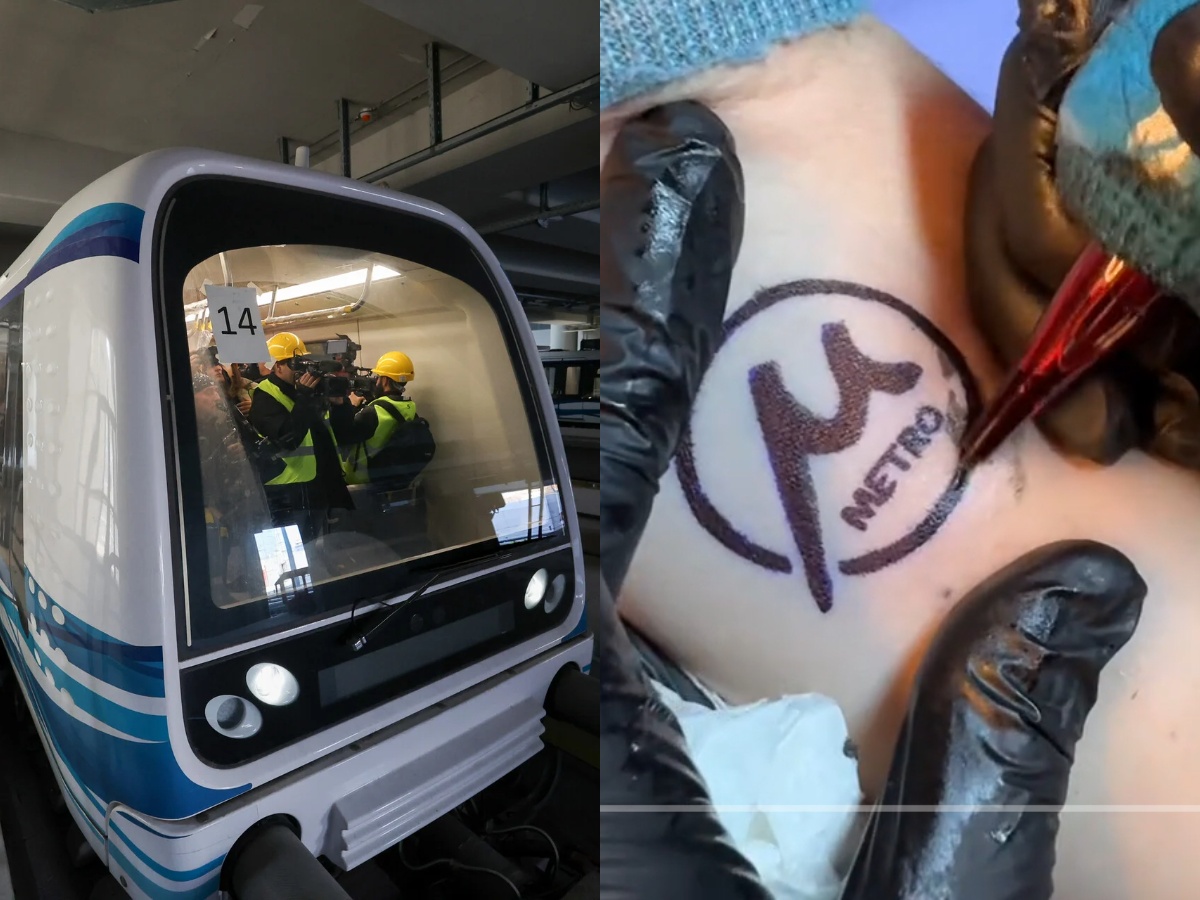 Θεσσαλονίκη: Παράκρουση για το άνοιγμα του μετρό – Γυναίκα «βάρεσε» τατουάζ το logo! (Video)