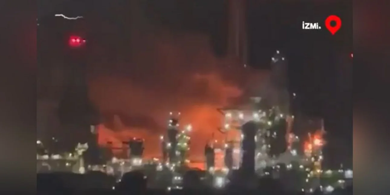 Τουρκία: Ισχυρή έκρηξη σε διυλιστήρια στη Σμύρνη