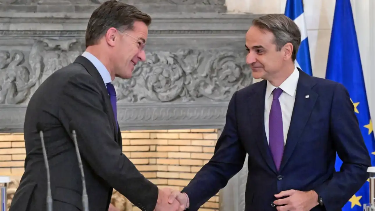 Συνάντηση Μητσοτάκη με Ρούτε: Αναγκαία η ενίσχυση του ΝΑΤΟ – Στόχος η ευρωπαϊκή αμυντική βιομηχανία να λειτουργήσει συμπληρωματικά