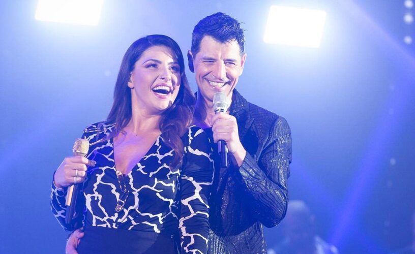 Σ. Ρουβάς και Ε. Παπαρίζου μαζί στη Eurovision