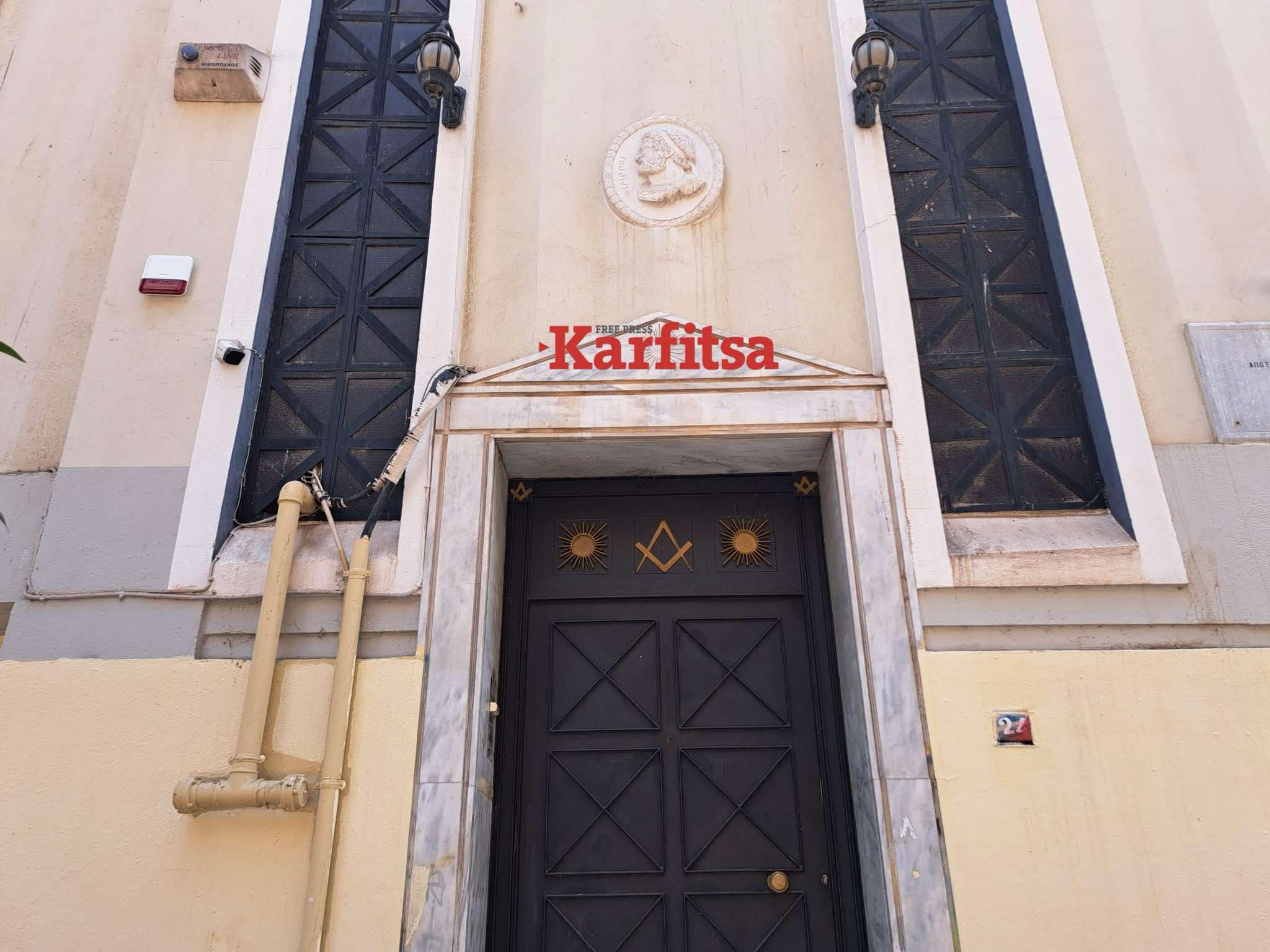 Κοσμοσυρροή για τα «μυστήρια» του Τεκτονικού Μεγάρου στη Θεσσαλονίκη (ΦΩΤΟ)